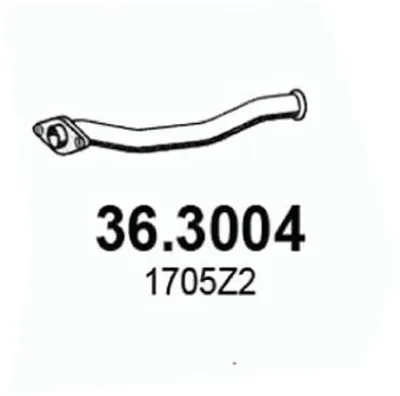 Auspuffrohr Peugeot 206 Hatchback · Peugeot 206 Van