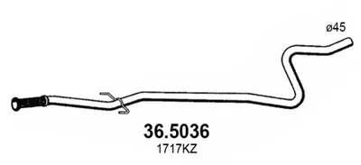 Abgasleitung Citroën C3 PICASO · Peugeot 207 · Peugeot 207 CC