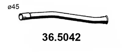 Auspuffrohr Peugeot 205 I Cabrio · Peugeot 205 II · Peugeot 205 Hatchback Van