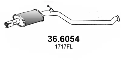 Zentrifugalschalldämpfer Peugeot 206 CC