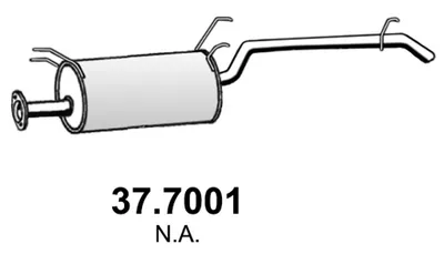 Späterer Schalldämpfer ASSO 37.7001