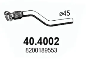 Auspuffrohr Renault MEGANE II · Renault SCÉNIC II · Renault MEGANE II Limousine