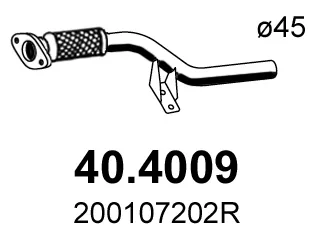 Auspuffrohr Renault CLIO IV · Renault CLIO IV Grandtour · Renault CAPTUR I