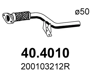 Auspuffrohr Renault MEGANE III Hatchback · Renault MEGANE III Coupe · Renault MEGANE III Grandtour