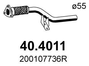 Auspuffrohr Renault MEGANE III Hatchback · Renault MEGANE III Coupe · Renault MEGANE III Grandtour