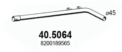 Auspuffrohr Renault MEGANE II · Renault SCÉNIC II · Renault MEGANE II Coupé-Cabriolet