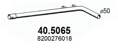 Auspuffrohr Renault MEGANE II · Renault SCÉNIC II · Renault MEGANE II Coupé-Cabriolet