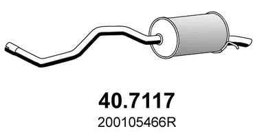 Schalldämpfer Renault CLIO IV · Renault CLIO IV Grandtour · Renault CAPTUR I