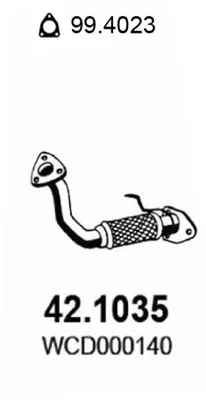 Abgasleitung Mg MG ZR · Mg MG ZS · Mg MG ZS Hatchback