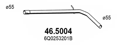 Auspuffrohr Audi A1 · Audi A1 Sportback · Renault MEGANE II Limousine