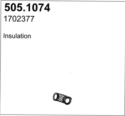 Auspuffrohr ASSO 505.1074