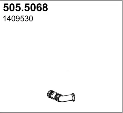 Auspuffrohr ASSO 505/5068