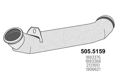 Auspuffrohr ASSO 505.5159