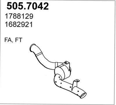Zentral- und Oberschalldämpfer ASSO 505.7042