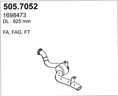 Zentral-/Außenschalldämpfer ASSO 505.7052