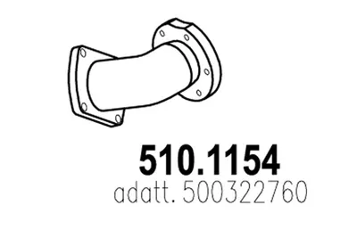 Abgasschlauch ASSO 510,154
