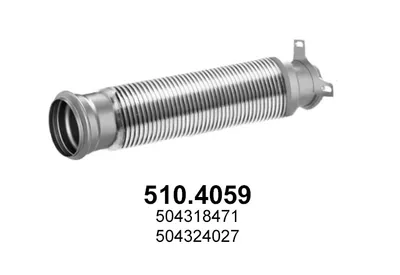 Auspuffrohr ASSO 510.4059