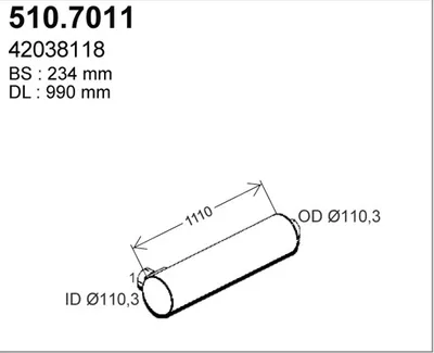 Zentral- und Oberschalldämpfer ASSO 510.7011