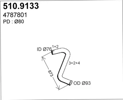 Rettungsschlauch ASSO 510.9133