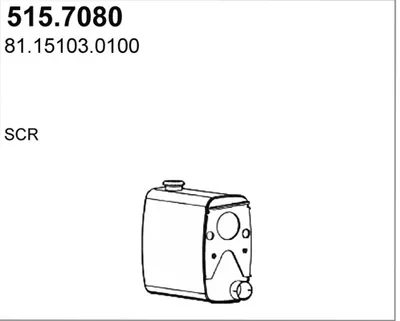 Zentral- und Oberschalldämpfer ASSO 515.7080