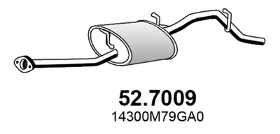 Endschalldämpfer Suzuki ALTO VI
