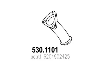 Auspuffrohr ASSO 530,101