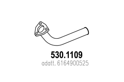 Auspuffrohr ASSO 530,109
