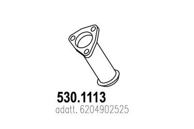Auspuffrohr ASSO 530.1113