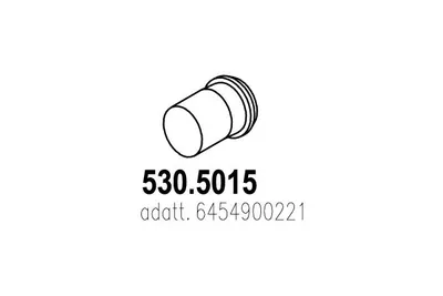 Auspuffrohr ASSO 530.5015