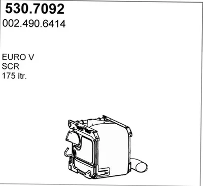 Zentral- und Oberschalldämpfer ASSO 530.7092