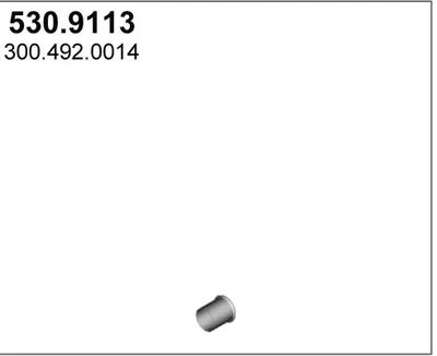 Auspuffrohr ASSO 530.9113