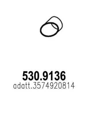 Escape Tube ASSO 530.9136