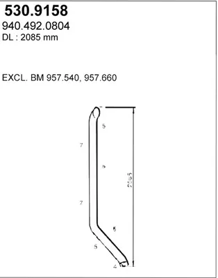 Escape Rohr ASSO 530.9158