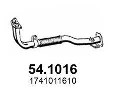 Auspuffrohr Toyota COROLLE Compact · Toyota COROLLE Liftback · Toyota COROLLE Kombi