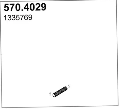 Flexible Verbindung, Abgas ASSO 570.4029
