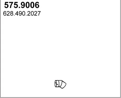 Auspuffrohr ASSO 575.9006