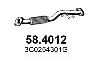 Auspuffrohr Vw PASSAT B6 · Vw PASSAT B6 Variante · Vw PASSAT B7