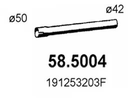 Auspuffrohrsitz TOLEDO I · Vw PASSAT B3/B4 · Vw PASSAT B3/B4 Variante