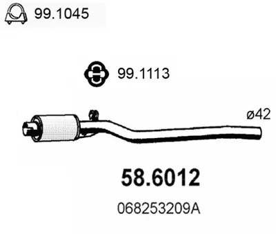 Zentrifugendämpfer Vw GOLF I