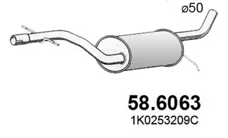 Schalldämpfer Audi A3 · Audi A3 Sportback · Vw GOLF V