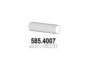Flexible Verbindung, Abgas ASSO 585.4007