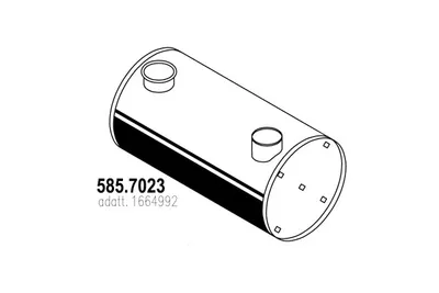 Zentral- und Oberschalldämpfer ASSO 585.7023