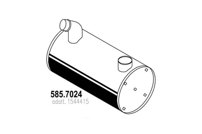 Zentral- und Oberschalldämpfer ASSO 585.7024