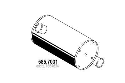 Zentral- und Oberschalldämpfer ASSO 585.7031