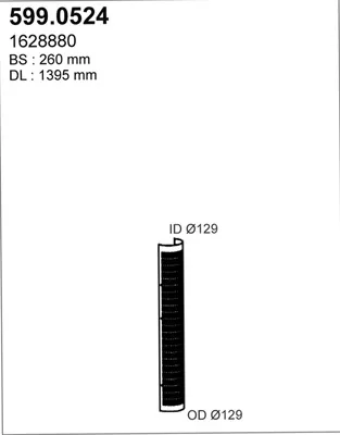 Montagesatz, Schalldämpfer ASSO 599.0524