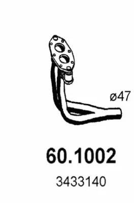 Auspuffrohr Volvo 460 · Volvo 480 · Volvo 440
