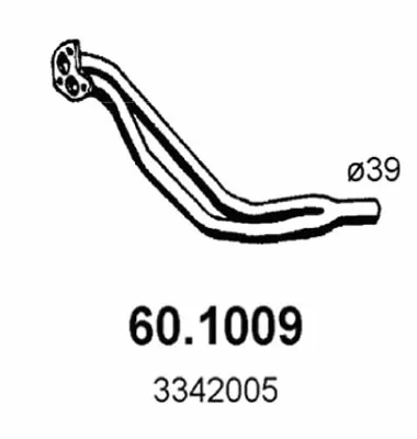 Auspuffrohr Volvo 340-360 Limousine · Volvo 340-360