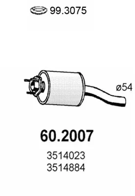 Schalldämpfer Volvo 940 · Volvo 940 II · Volvo 940 II Kombi