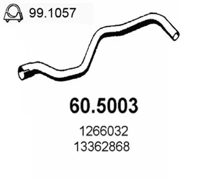 Auspuffrohr Volvo 240 · Volvo 240 Kombi · Volvo 260