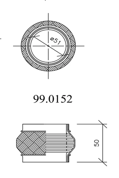 Auspuffrohr ASSO 99.0152